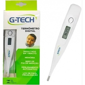 G-TECH TERMOMETRO DIGITAL BRANCO