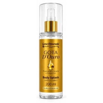 GOTA DOURADA BODY SPLASH GOTA D OURO 200ML