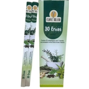 CLOVE BRAND INCENSO 30 ERVAS (7 VARETAS)