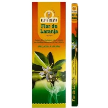 CLOVE BRAND INCENSO FLOR DE LARANJA (7 VARETAS)