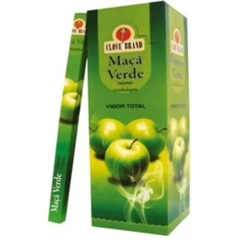 CLOVE BRAND INCENSO MAÇA VERDE (7 VARETAS)