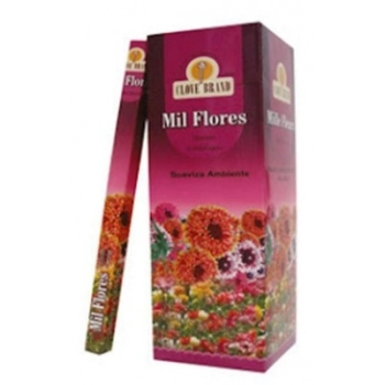 CLOVE BRAND INCENSO MIL FLORES (7 VARETAS)