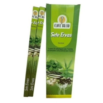 CLOVE BRAND INCENSO SETE ERVAS (7 VARETAS)