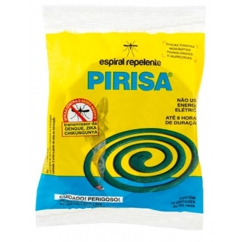 MULTIBRANDS PIRISA ESPIRAL REPELENTE (10 UNID C/ 10G CADA)