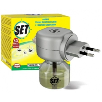MULTIBRANDS SET INSET 1 APARELHO VAPORIZADOR + 1 FRASCO LIQUIDO REFIL 25ML