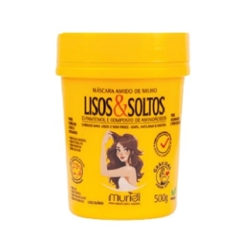 MURIEL AMIDO DE MILHO MASCARA LISOS E SOLTOS 500G