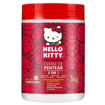 CIA DA NATUREZA HELLO KITTY CREME DE PENTEAR 5 EM 1 1KG