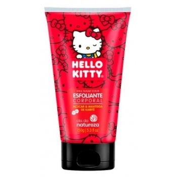 CIA DA NATUREZA HELLO KITTY ESFOLIANTE CORPORAL 150G