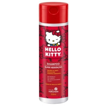 CIA DA NATUREZA HELLO KITTY SHAMPOO SUPER HIDRATAÇÃO 300ML