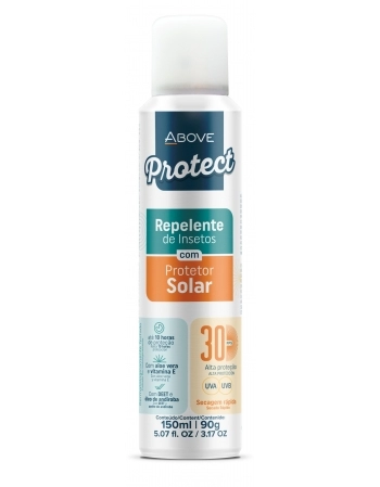 ABOVE \\\"REPELENTE DE INSETOS C/ PROTETOR SOLAR FPS30 150ML