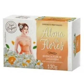 MEMPHIS ALMA DE FLORES SABONETE BARRA ESSENCIA FLOR LARANJEIRA 130G