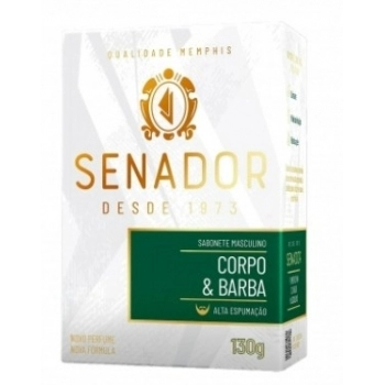 MEMPHIS SENADOR SABONETE BARRA CORPO E BARBA 130G
