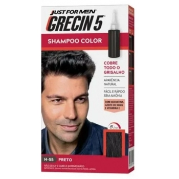 GRECIN 5 SHAMPOO COLOR PRETO 60ML