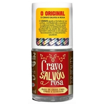 TOP BEAUTY SOS UNHAS C/6 O CRAVO SALVOU A ROSA