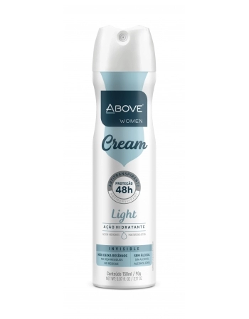 ABOVE DES 150ML CREAM WOMEN LIGHT 48H PROTEÇÃO