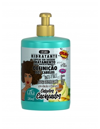 GOTA DOURADA CREME S/ ENXAGUE CACHEADOS