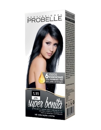 PROBELLE COLOR SUPER BONITA 1.11 PRETO AZULADO