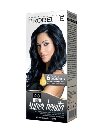 PROBELLE COLOR SUPER BONITA 2.8 PRETO AZUL PEROLA