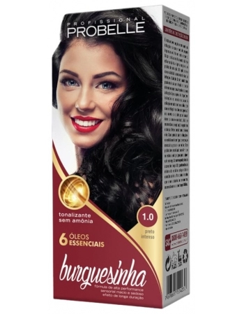 PROBELLE COLOR BURGUESINHA TONAL 1.0 PRETO INT