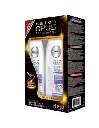 CLESS SALON OPUS BLOND VIOLET KIT (SH+COND 250ML)